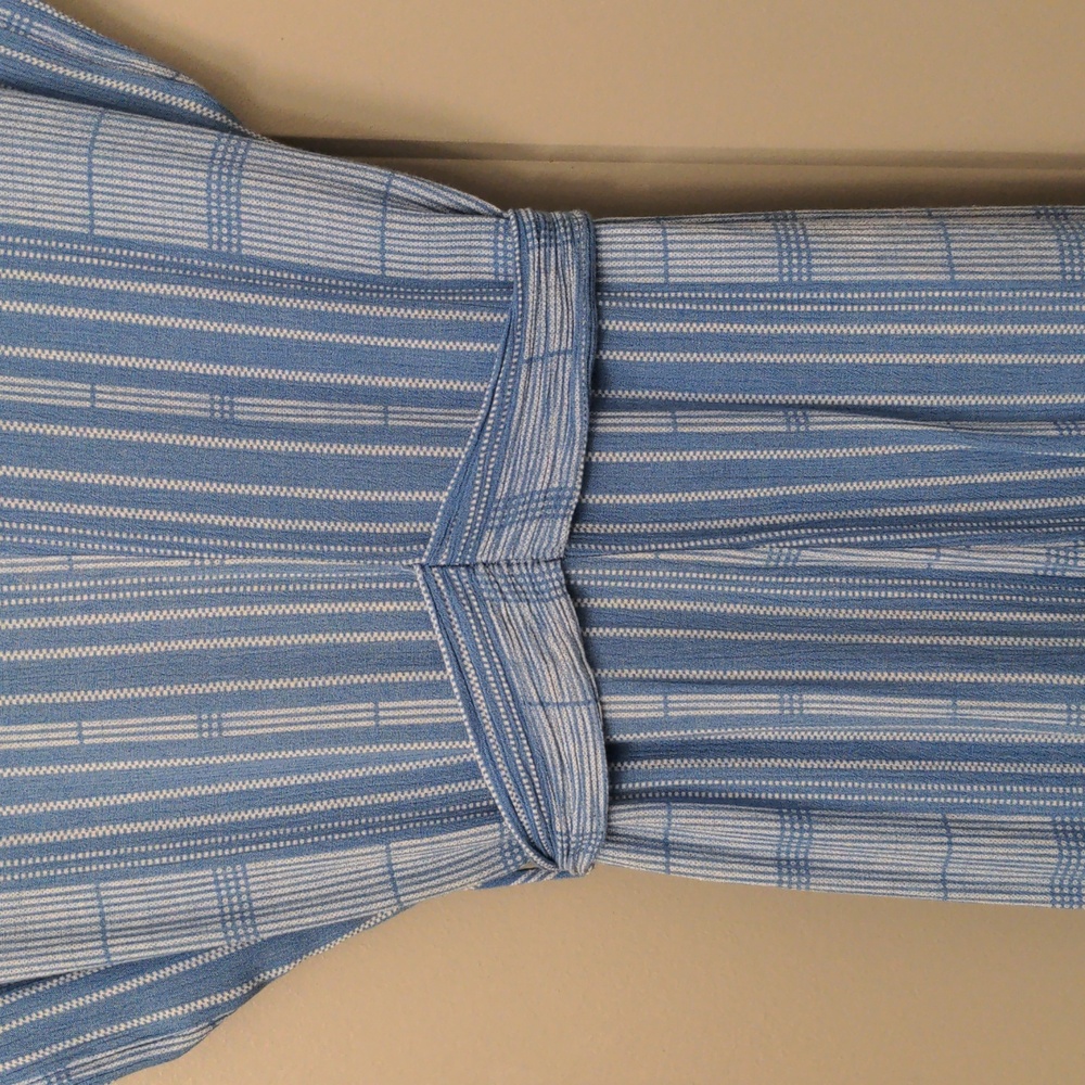 Lush Blue & White Striped Dress - Picture 10 of 13